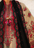 3 Piece Unstitched Heavy Embroidered Dhanak Suit With Four Sided Embroidered Dhanak Shawl