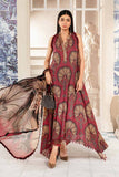 3 Piece Unstitched Digital Printed Pure Lawn Suit with Printed Voil Dupatta