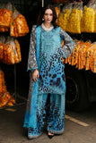 3 Piece Unstitched Embroidered Khaddar Suit with Printed Khaddar Dupatta
