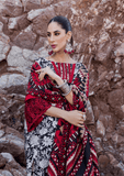 3 Piece Unstitched Embroidered Khaddar Suit with Printed Khaddar Dupatta