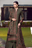 3 Piece Unstitched Heavy Embroidered Dhanak Suit With Fully Embroidered Dhanak Shawl