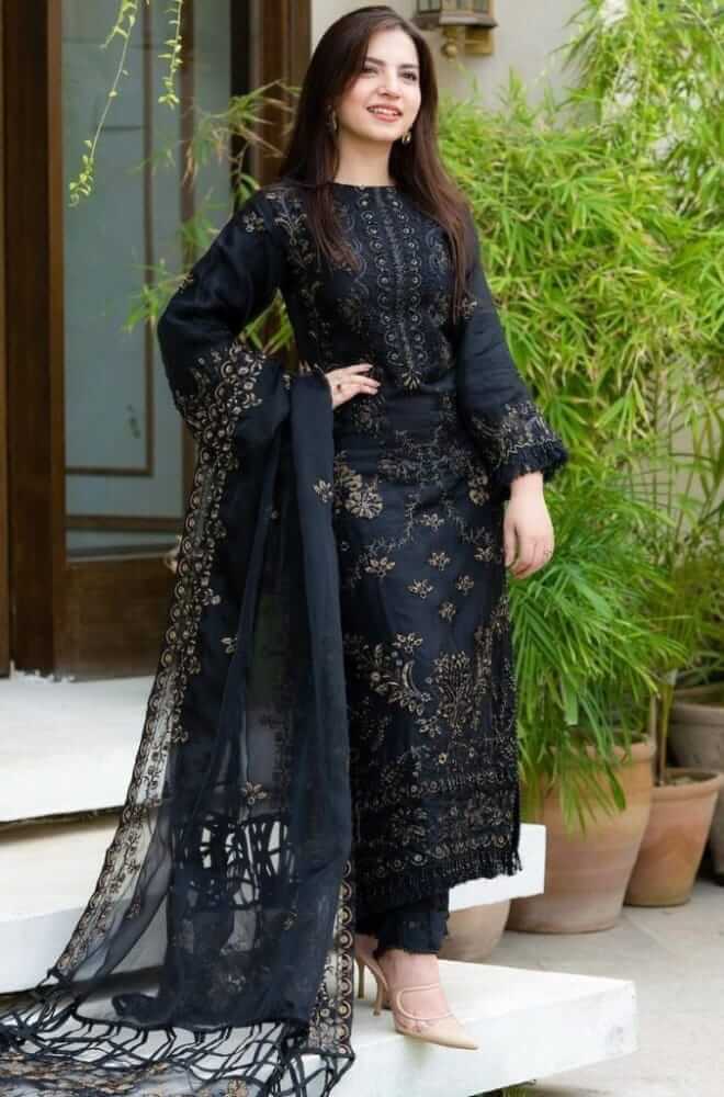 Heavy Embroidered Luxury Lawn Dresses