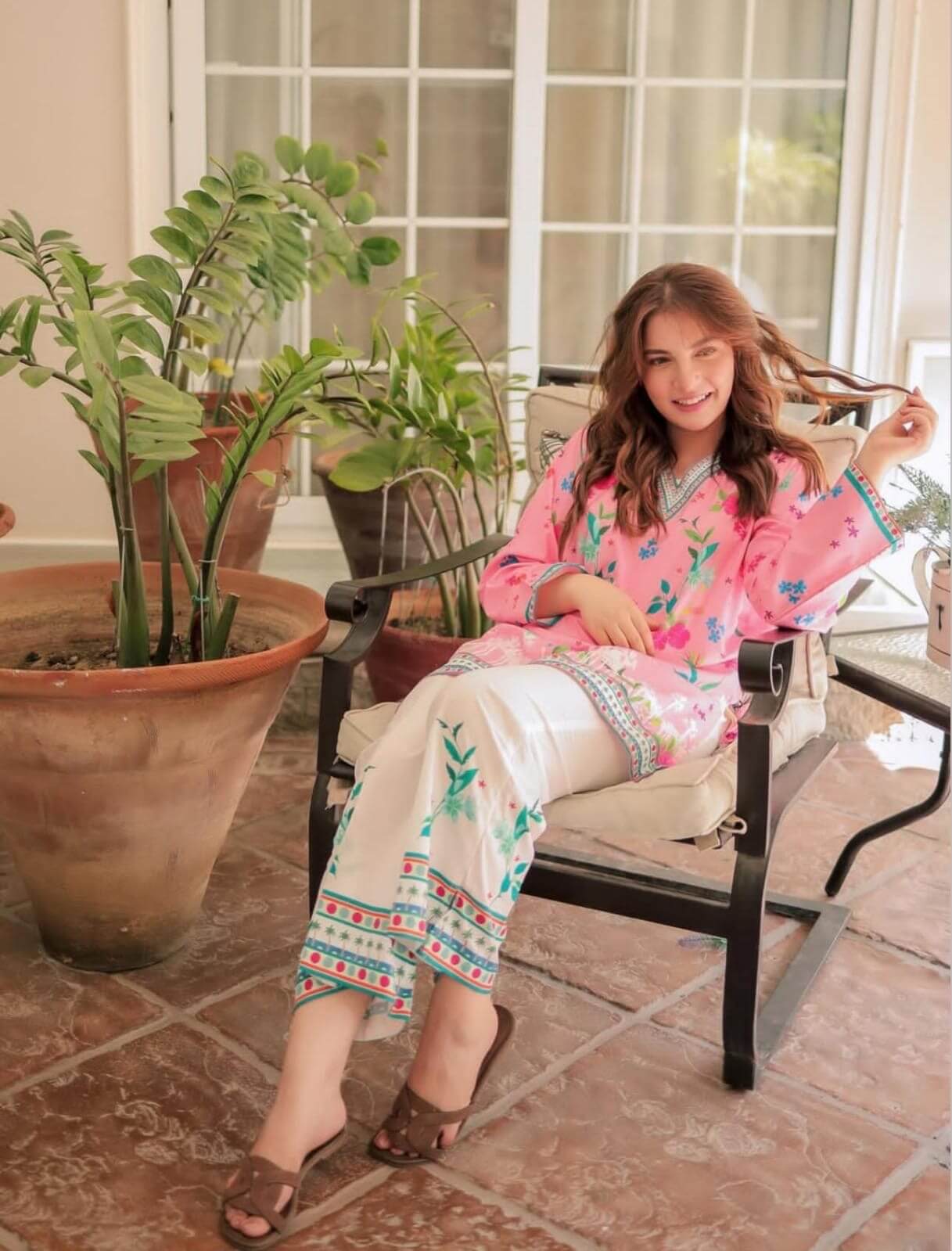 2 Piece Unstitched Digital Printed Pure Lawn Suit