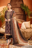 3 Piece Unstitched Embroidered Linen Suit With Printed Linen Shawl