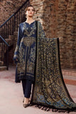 3 Piece Unstitched Heavy Embroidered Dhanak Wool Suit With Digital Printed Wool Shawl