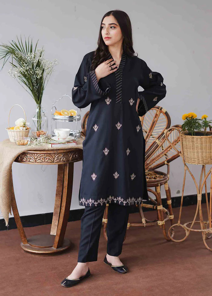 3 Piece Unstitched Heavy Embroidered Dhanak Suit With Embroidered Dhanak Shawl