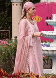 3 Piece Unstitched Heavy Embroidered Chickan Kari Lawn Suit with Printed Silk Dupatta