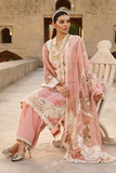 3 Piece Unstitched Heavy Embroidered Lawn Suit with Heavy Embroidered Organza Dupatta