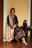 3 Piece Unstitched Heavy Embroidered Pure Lawn Suit with Heavy Embroidered Chiffon Dupatta
