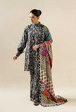 3 Piece Unstitched Digital Printed Lawn Suit with Digital Printed Lawn Dupatta