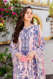 3 Piece Unstitched Digital Printed Pure Lawn Suit with Fine Printed Chiffon Dupatta