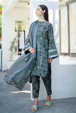 3 Piece Unstitched Heavy Embroidered Pure Lawn Suit with Printed Pure Lawn Dupatta