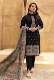 3 Piece Unstitched Heavy Embroidered Pure Lawn Suit with Embroidered Organza Dupatta