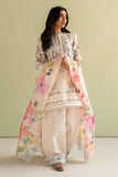 3 Piece Unstitched Digital Printed Pure Lawn Suit with Fine Printed Silk Dupatta
