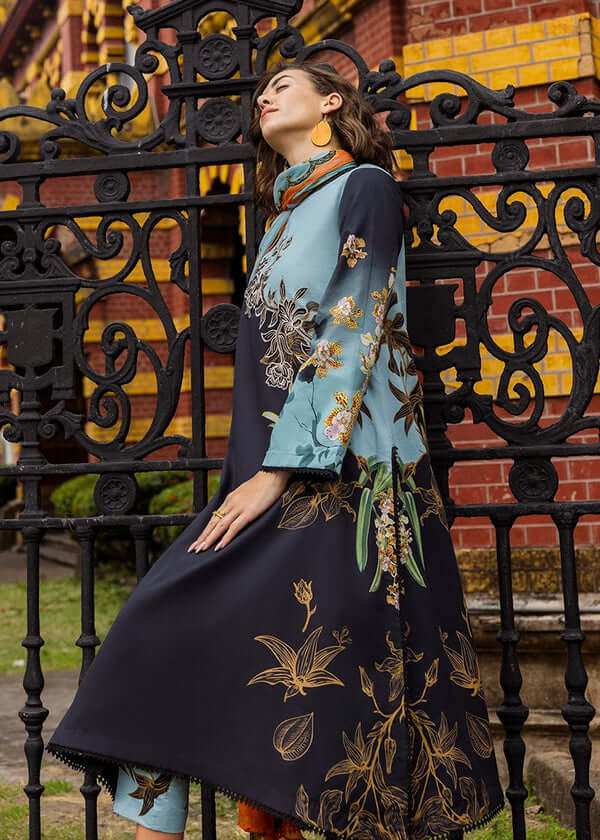 3 Piece Unstitched Digital Printed Pure Lawn Suit with Fine Printed Lawn Dupatta