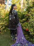 3 Piece Unstitched Embroidered Pure Lawn Suit with Fine Printed Lawn Dupatta