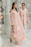 3 Piece Unstitched Fully Embroidered Chicken Kari Dobby Lawn Dress with Fully Embroidered Organza Dupatta