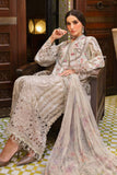 3 Piece Unstitched Fully Embroidered Chicken Kari Lawn Dress with Fully Embroidered Pure Chiffon Dupatta