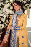 3 Piece Unstitched Fully Embroidered Chicken Kari Lawn Dress with Fully Embroidered Cotton Net Dupatta