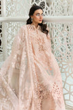 3 Piece Unstitched Fully Embroidered Chicken Kari Dobby Lawn Dress with Fully Embroidered Organza Dupatta