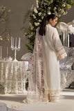 3 Piece Unstitched Fully Embroidered Chicken Kari Lawn Dress with Fully Embroidered Organza Dupatta