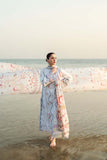 3 Piece Unstitched Fully Embroidered Chicken Kari Lawn Dress with Embroidered Silk Dupatta