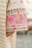3 Piece Unstitched Fully Embroidered Chicken Kari Lawn Dress with Embroidered Jacquard Waeved Dupatta