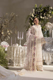 3 Piece Unstitched Fully Embroidered Chicken Kari Lawn Dress with Fully Embroidered Organza Dupatta