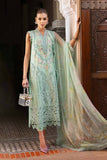 3 Piece Unstitched Fully Embroidered Chicken Kari Lawn Dress with Fully Embroidered Pure Chiffon Dupatta