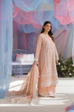 3 Piece Unstitched Fully Embroidered Lawn Dress with Fully Embroidered Slub Dupatta