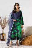 3 Piece Unstitched Digital Printed Lawn Suit with Fine Printed Silk Dupatta