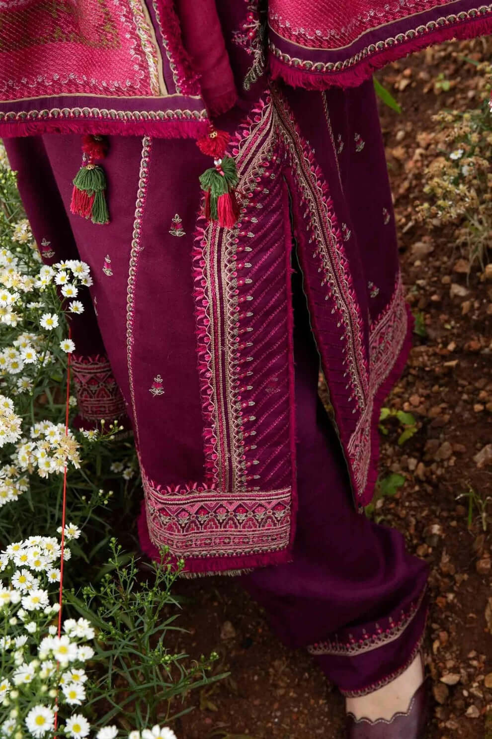 turbolight winter dress designs 2025 new-arrivals dhanak collection khaddar velvet online end year sale dhanak dress design