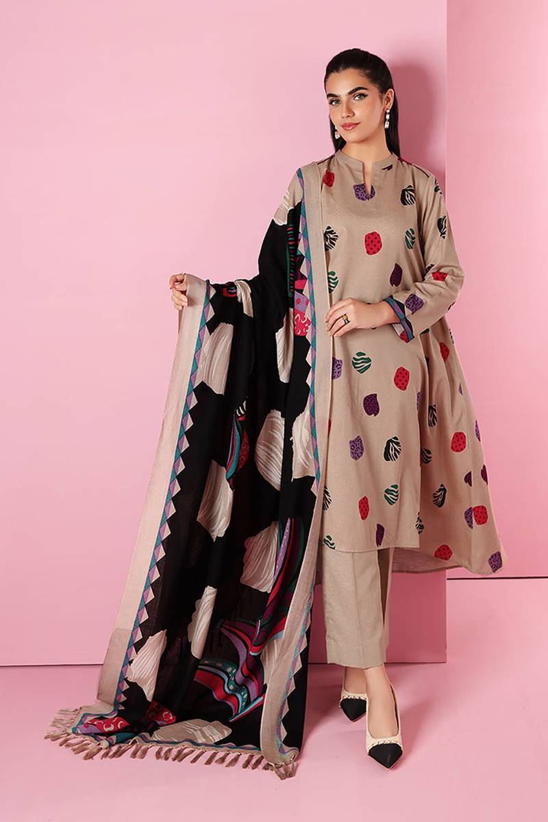 turbolight winter dress designs 2025 new-arrivals dhanak collection khaddar velvet online end year sale dhanak dress design