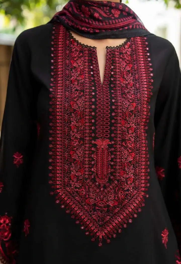 turbolight winter dress designs 2025 new-arrivals dhanak collection khaddar velvet online end year sale dhanak dress design