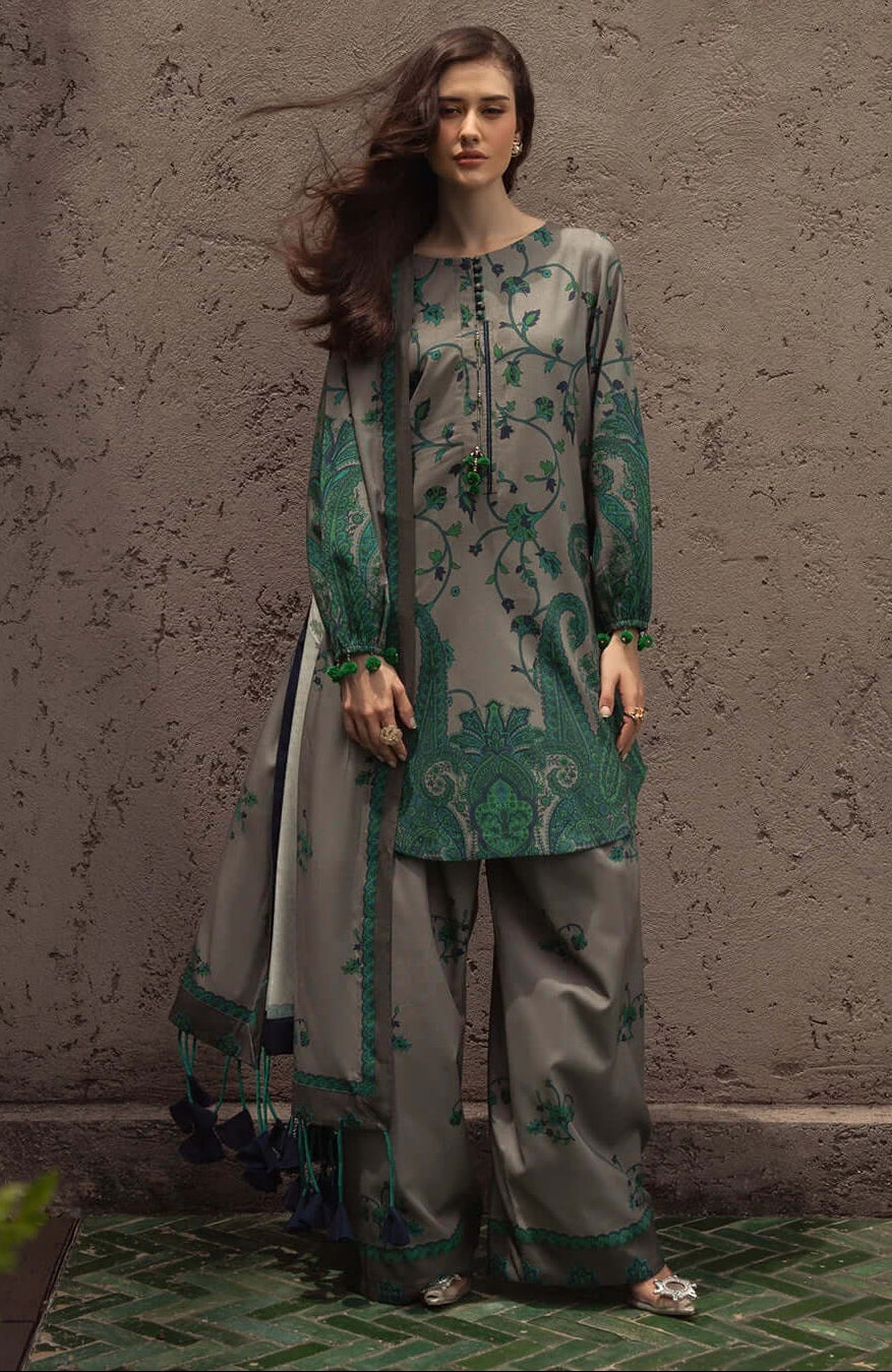 turbolight winter dress designs 2025 new-arrivals dhanak collection khaddar velvet online end year sale dhanak dress design
