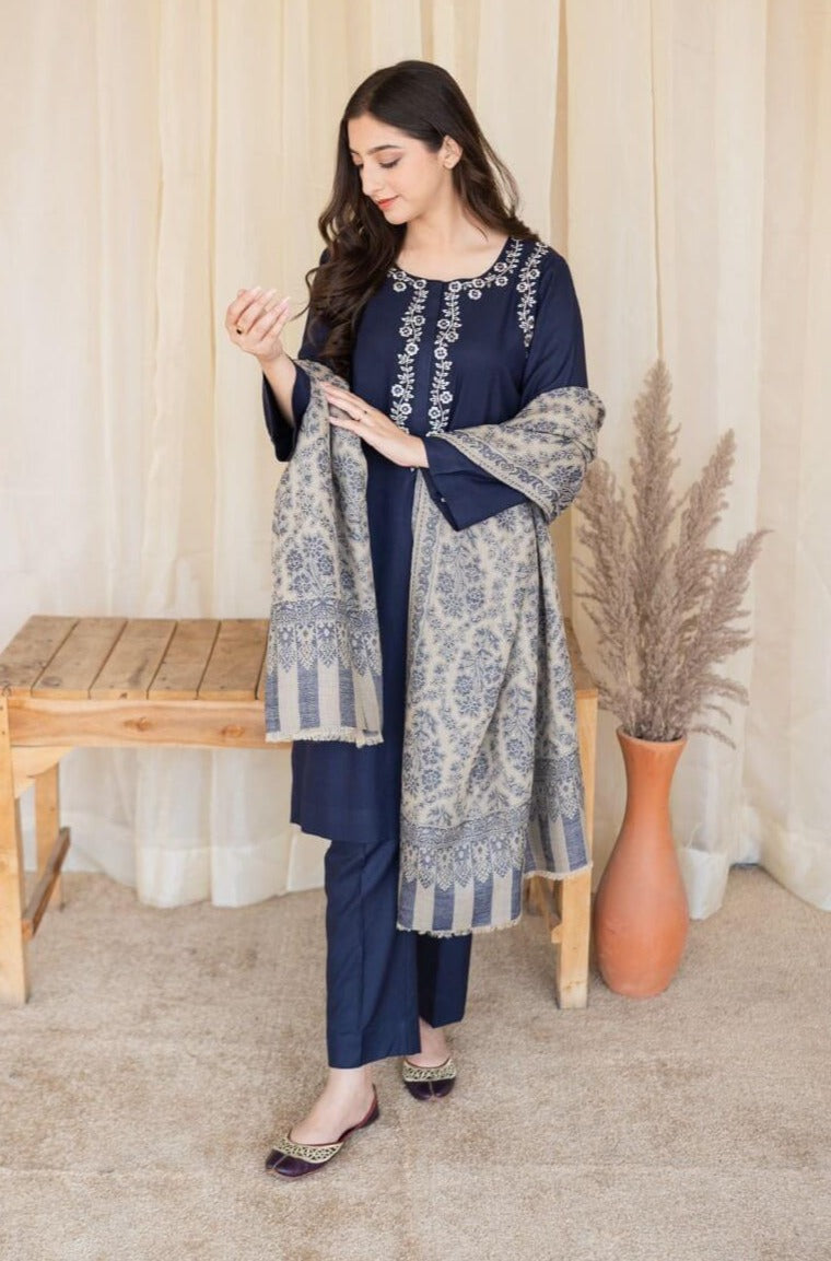 turbolight winter dress designs 2025 new-arrivals dhanak collection khaddar velvet online end year sale dhanak dress design