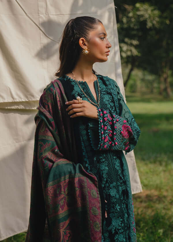 turbolight winter dress designs 2025 new-arrivals dhanak collection khaddar velvet online end year sale dhanak dress design