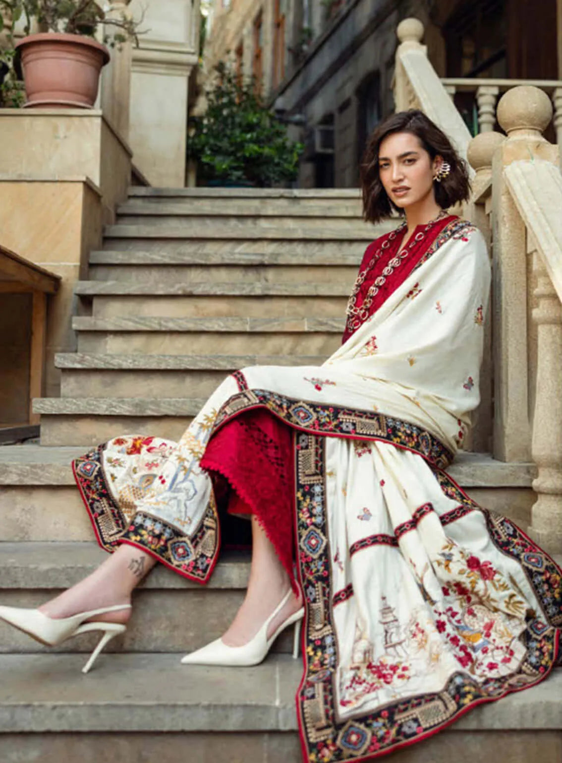 turbolight winter dress designs 2025 new-arrivals dhanak collection khaddar velvet online end year sale dhanak dress design