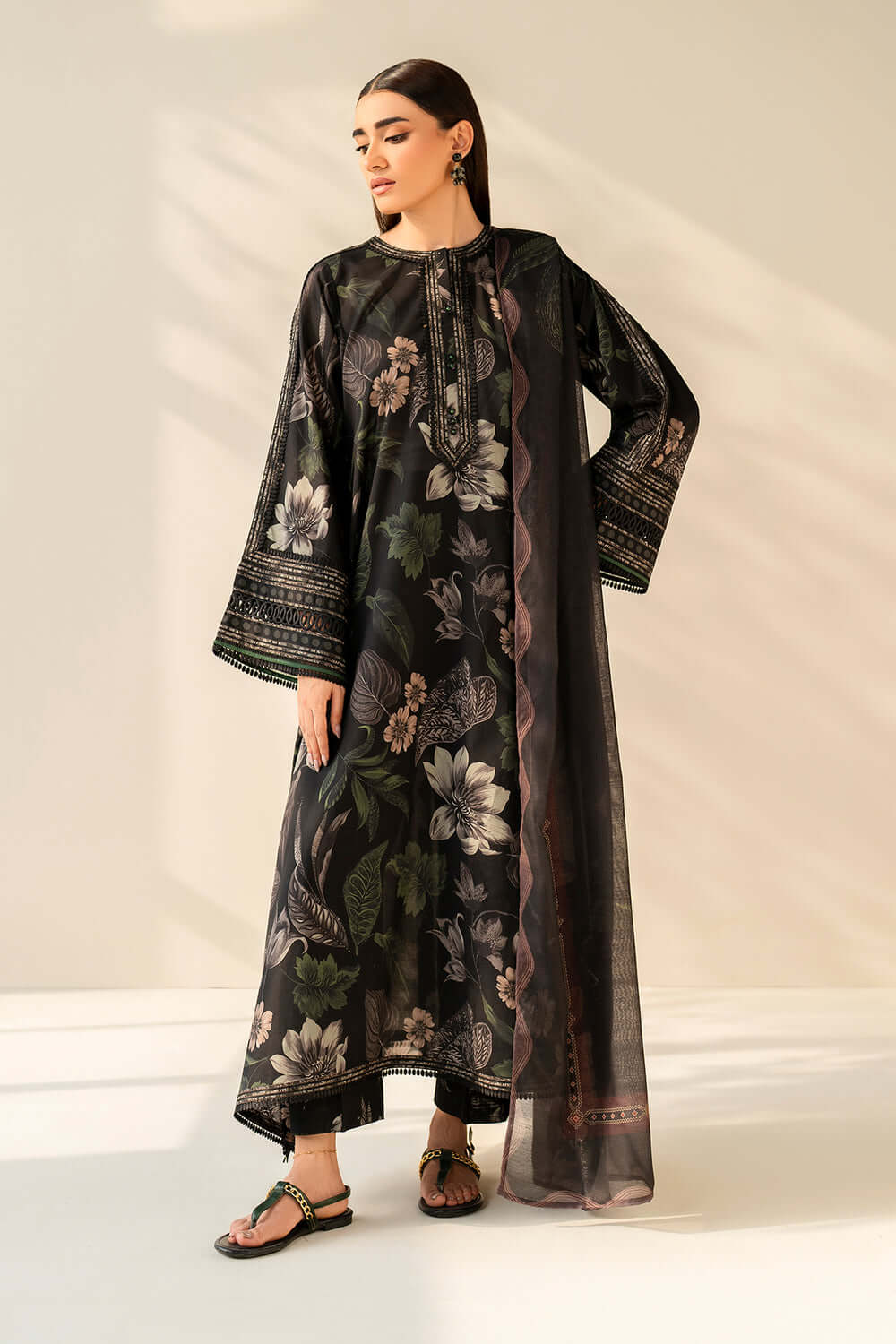 turbolight winter dress designs 2025 new-arrivals dhanak collection khaddar velvet online end year sale dhanak dress design