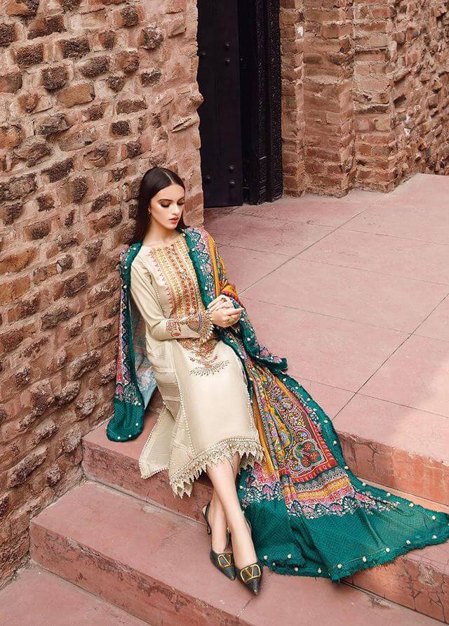 turbolight winter dress designs 2025 new-arrivals dhanak collection khaddar velvet online end year sale dhanak dress design