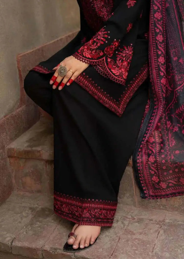 turbolight winter dress designs 2025 new-arrivals dhanak collection khaddar velvet online end year sale dhanak dress design