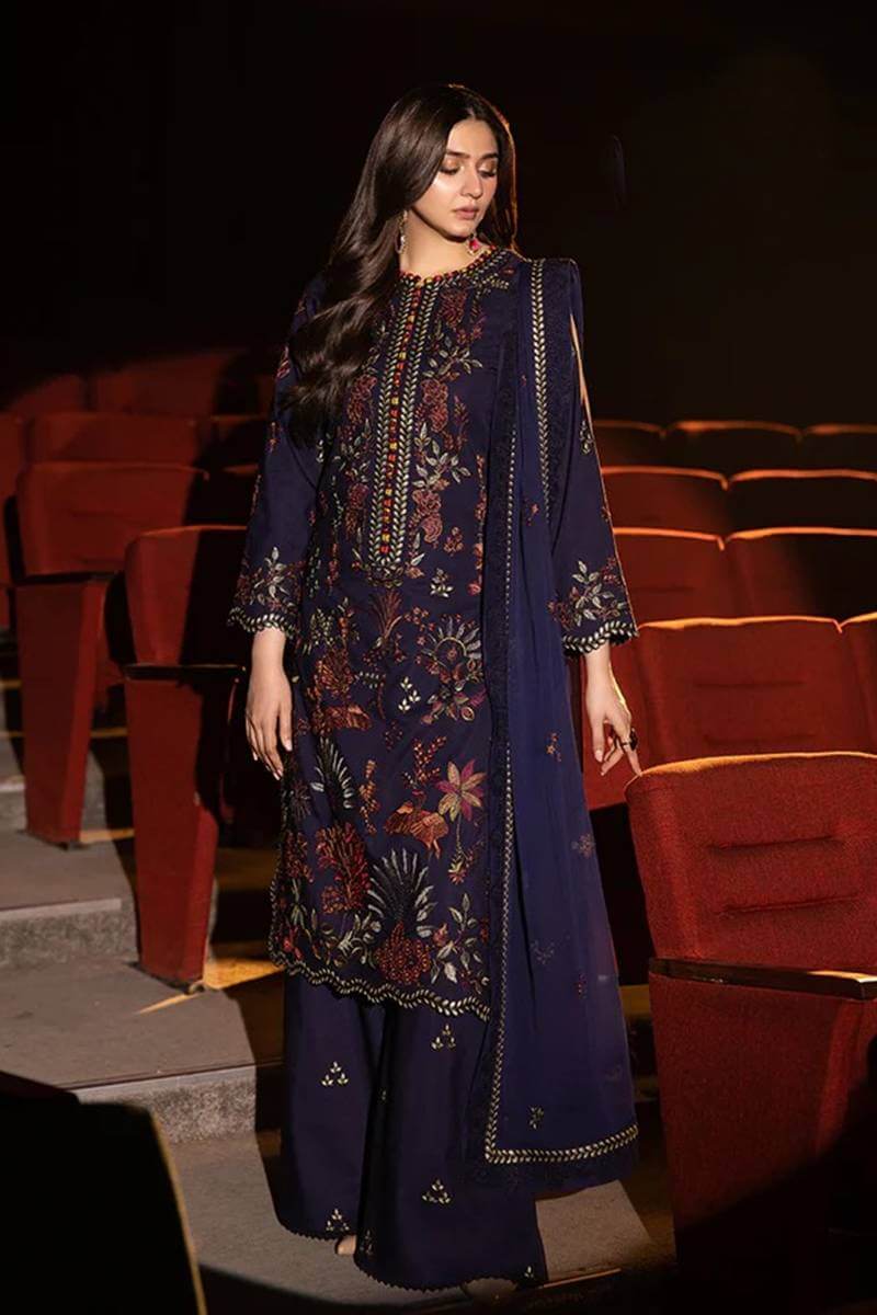 turbolight winter dress designs 2025 new-arrivals dhanak collection khaddar velvet online end year sale dhanak dress design