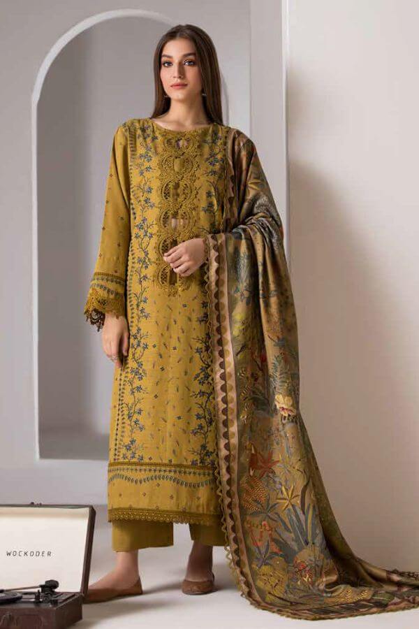 turbolight winter dress designs 2025 new-arrivals dhanak collection khaddar velvet online end year sale dhanak dress design