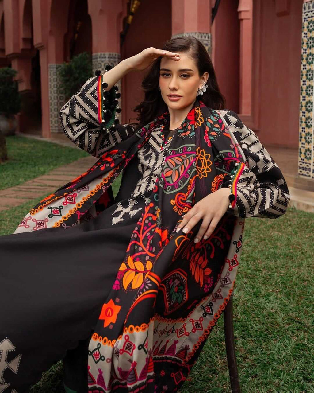 turbolight winter dress designs 2025 new-arrivals dhanak collection khaddar velvet online end year sale dhanak dress design