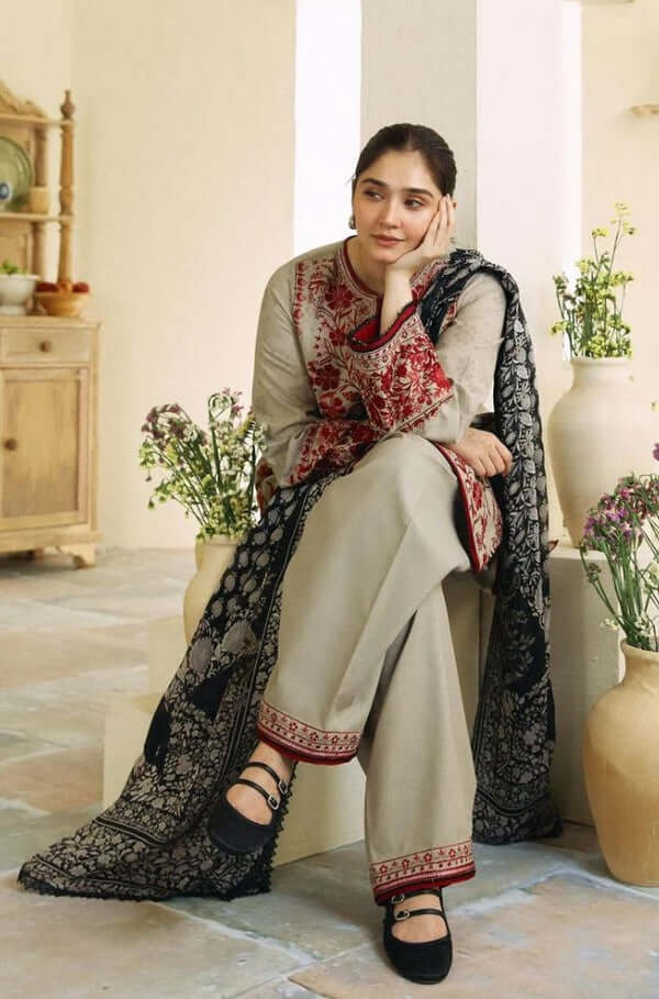 turbolight winter dress designs 2025 new-arrivals dhanak collection khaddar velvet online end year sale dhanak dress design