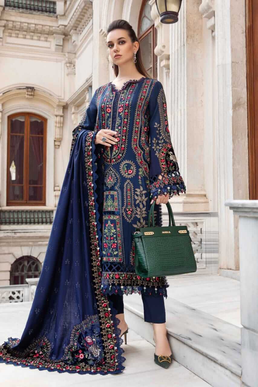 turbolight winter dress designs 2025 new-arrivals dhanak collection khaddar velvet online end year sale dhanak dress design