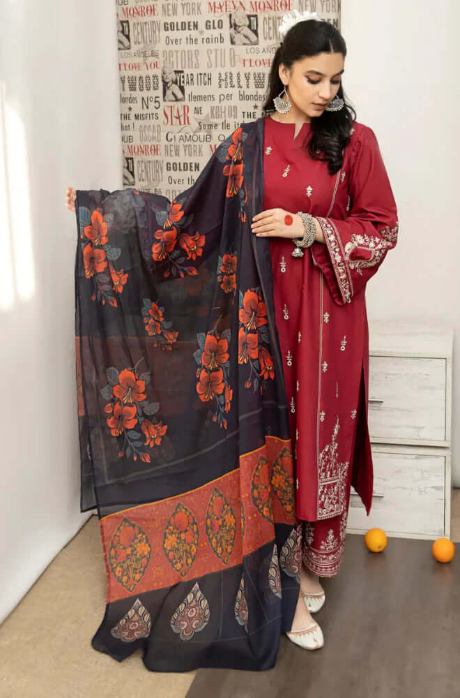 turbolight winter dress designs 2025 new-arrivals dhanak collection khaddar velvet online end year sale dhanak dress design