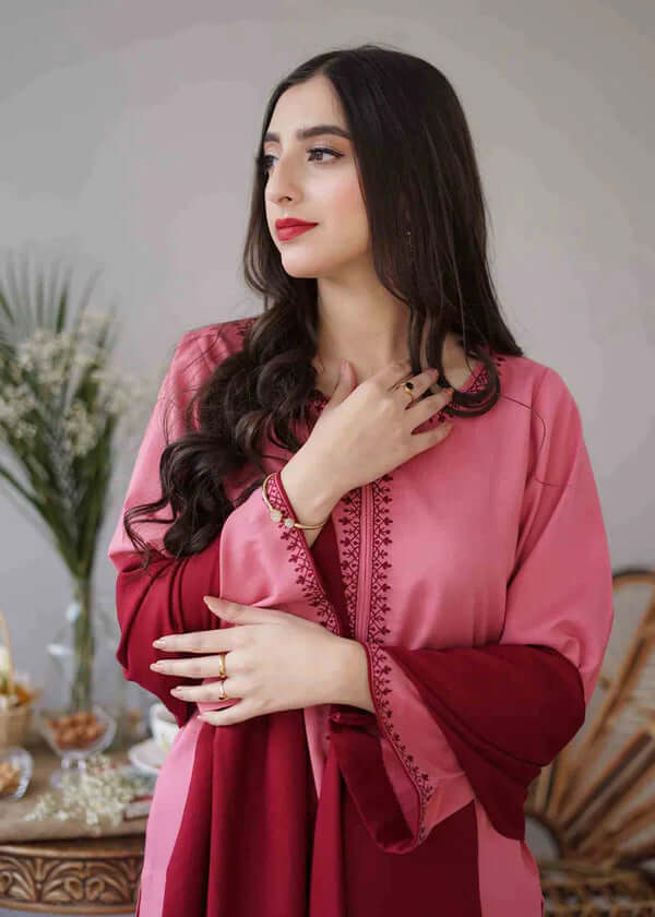 turbolight winter dress designs 2025 new-arrivals dhanak collection khaddar velvet online end year sale dhanak dress design