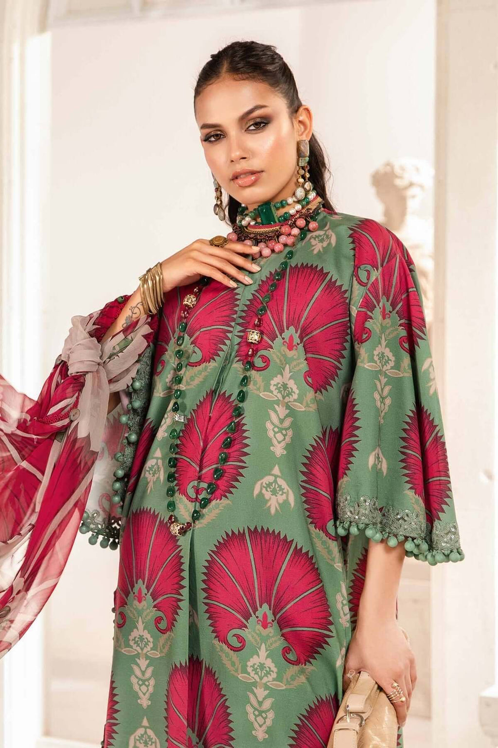 turbolight winter dress designs 2025 new-arrivals dhanak collection khaddar velvet online end year sale dhanak dress design