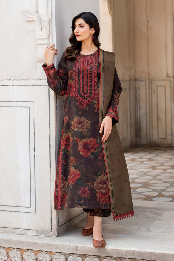 turbolight winter dress designs 2025 new-arrivals dhanak collection khaddar velvet online end year sale dhanak dress design
